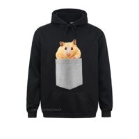 Động vật trong túi của bạn Hamster nhìn trộm Áo Hoodie Hop Áo nỉ nam Quần áo