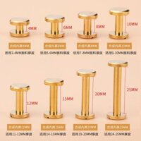 Đồng Vít Đinh Tán Nút Thắt Lưng Hành Lý Thắt Lưng Khóa Phụ Kiện Túi Da Trang Trí Khóa Cố Định 4.2