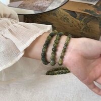 [Dòng vòng tay thích hợp] Vòng tay thực vật thủy sinh Vòng tay phong cách Trung Quốc Phiên bản học sinh Vòng tay quà tặng nữ Vòng tay đơn giản