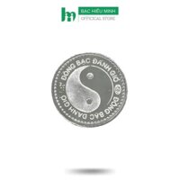 Đồng Xu Bạc Hoa Xòe Cạo Gió Đánh Gió Đánh Cảm Hình Âm Dương Trừ Tà Cầu May Loại Nhỏ Bạc Ta 999 BẠC HIỂU MINH XDG3