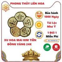 Đồng Xu Hoa Mai Giữ Tiền, Chiêu Tài, Nạp Phúc, Tăng lộc, Hóa Sát - PHONG THỦY LIÊN HOA