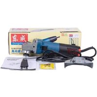 Dongcheng góc mài cầm tay 850W Máy đánh bóng đa chức năng 100 loại công cụ điện công cụ điện máy mài bê tông máy mài phẳng Máy mài