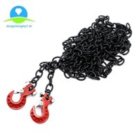 [Dongchenmy1.vn] Dây kéo xe bánh xích RC 1 / 10 có móc kéo cho xe RC TRX4 Axial SCX10 90046 CC01 D90 D110 màu đỏ