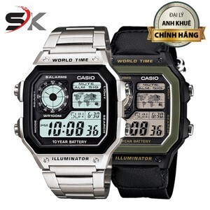Đồng hồ nam Casio AE1200WHB (AE-1200WHB) - Màu 1BVDF/ 3BVDF/ 1BV/ 3BV