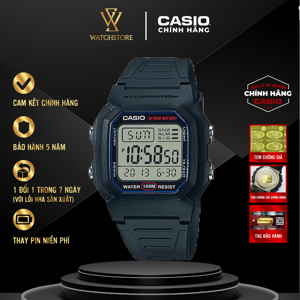 Đồng hồ nam Casio W-800H - Màu 1AVDF/ 9AVDF/ 1AV/ 1A