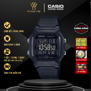 Đồng hồ nam Casio W-800H - Màu 1AVDF/ 9AVDF/ 1AV/ 1A
