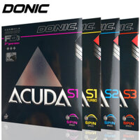 Donic ACUDA S1 S2 S3 ACUDA S1 Turbo Bóng Bàn Cao Su DONIC Ping Pong Sponge