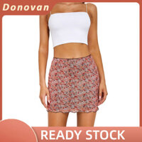 Donovan Floral Zebra In Váy Bodycon cạp cao gợi cảm