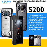 DOOGEE S200 chắc chắn(Ram 32GB(12GB+20Gb),rom256GB, Vân tay bên hông, 6,72 inch Android 14 Dimensity 7050 Octa Core 2,6)