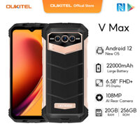 DOOGEE V Max 5G 22000mAh 20GB+256GB 108MP Camera 120hz Điện thoại bền chắc