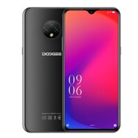 DOOGEE X95, 2GB+16GB, Triple Back Cameras, Face ID, 6.52 inch Water-drop Screen Android 10 MTK6737V/WA Quad Core up to 1.3GHz, Network: 4G, OTG, OTA, Dual SIM(Black)
