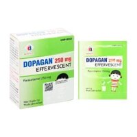 Dopagan 250 Effervescent Domesco 12 gói x 1g