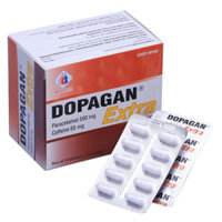 Dopagan Extra, điều trị các triệu chứng đau và sốt