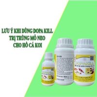 Dopakill chai 100 ml giải quyết trùng mỏ neo, rận cá, ký sinh trùng trên cá.