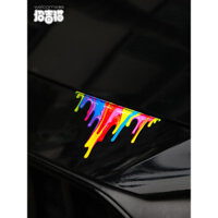 Dopamine Màu Chất Lỏng Phản Quang Miếng Dán Sơn Xe Ô Tô Ba Chiều Khối Ô Tô Chống Thấm Nước Miếng Dán Trang Trí