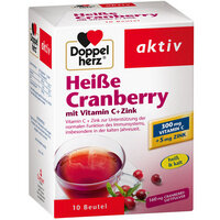 Doppelherz® aktiv Heiße Cranberry mit Vitamin C + Zink, 10 St