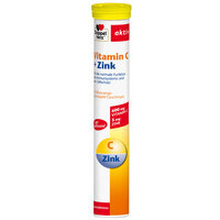 Doppelherz® aktiv Vitamin C + Zink Brausetabletten, 15 St