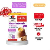 Doppelherz Haar Intensiv + Biotin Kapseln - Dưỡng Chất Chăm Sóc Tóc và Móng