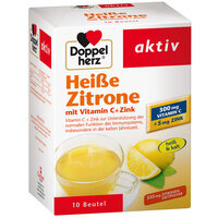Doppelherz® Heiße Zitrone Vit. C + Zink, 10 St