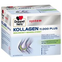 Doppelherz Kollagen 11000 PLUS, ống, 30 x 25 ml:collagen cho xương khớp CHLB Đức