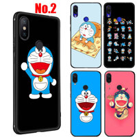 Doraemon Silicone Mềm TPU Black Cho Xiaomi Redmi Go K20 S2 8A 7A 7 6 6A 6 5 5A 5 4X 4A Xiaomi Mi Mix 2S F1 8 SE Lite Note 10