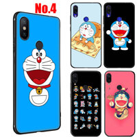 Doraemon Silicone Mềm TPU Black Cho Xiaomi Redmi Go K20 S2 8A 7A 7 6 6A 6 5 5A 5 4X 4A Xiaomi Mi Mix 2S F1 8 SE Lite Note 10