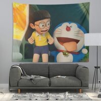 Doraemon "STAND BY ME" movie theme decoration hanging cloth, used to decorate the living room and bedroom