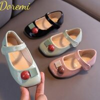 Doremi Da Ngọt Ngào Dễ Thương Mary Jane Giày Trẻ Em Hàn Quốc Đế Mềm Giày Da Nhỏ Xuân Thu