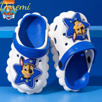 Doremi Mùa Hè Barking Đội Trẻ Em Dép xỏ ngón Crocs Girls 'hoạt hình chống trượt mang dép trong nhà và ngoài trời
