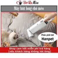 Doremiu- Máy hút lông chó mèo thú cưng không dây-máy hút bụi mini (BH 6 tháng) làm sạch xe hơi 3 đầu hút