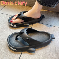 【Doris diary】Dép EVA đế dày chống trượt dép cá mập dép xương cá