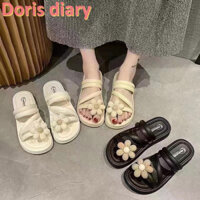 【Doris diary】Dép hoa dép chống trượt nữ dép đi biển