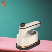 Dority Mini Hơi Nước Sắt Điện Làm Nóng Sắt Du Lịch Xoay Gấp Quần Áo Nhà Hấp Cho Đầm Ga Trải Giường Lụa Áo Sơ Mi EU Adapter