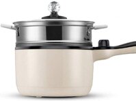 Dormitory Students Cooking Noodles, Small Electric Cookers, Hot Pot Home Multi-Function Small Power Mini Bedroom Small Pot, Non-Stick Easy to Clean...