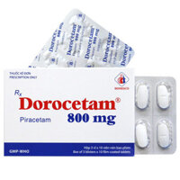 Dorocetam 800mg, điều trị bị rung giật cơ nguồn gốc vỏ não