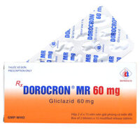 Dorocron MR 60mg, chỉ định điều trị đái tháo đường tuýp 2