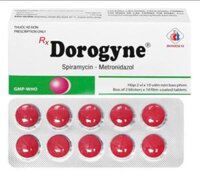 Dorogyne – Thuốc điều trị nhiễm khuẩn răng miệng hiệu quả (hộp 2 vỉ x 10 viên)