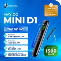 Doscom D1 - Thiết Bị Dò Tìm Phát Hiện Camera Ẩn, Máy Ghi Âm, Máy Định Vị GPS... Độ Nhạy Cao