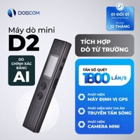 Doscom D2 - Thiết Bị Dò Tìm Máy Ghi Âm, Máy Định Vị GPS, Camera Mini - , Tích Hợp Dò Từ Trường