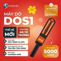 Doscom Dos1 - Thiết Bị Dò Tìm Máy Ghi Âm, Máy Định Vị GPS, Camera Mini... Độ Nhạy Cao, Sử Dụng Liên Tục 25 Giờ