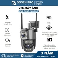 DOSEN PRO camera 360  Trong nhà và ngoài trời an ninh IP ống kính kép HD 1080P