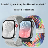 Đột kích Nylon Huawei watch fit 3 Dây Đeo Mềm Cho Huawei fit 3 Dây Đeo Thay Thế Dây Đeo Tay Huawei fit3 Dây Đeo Có Thể Điều Chỉnh