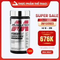 ĐỐT MỠ GIẢM CÂN SIÊU MẠNH HYDROXYCUT HARDCORE SUPER ELITE - 120 Viên - Chính Hãng Muscletech