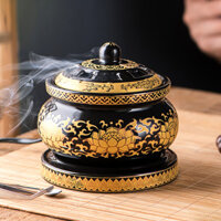 Đốt trầm điện sứ liên hoa