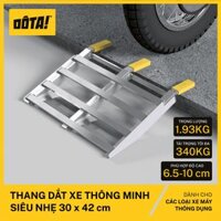 DÔTA Thang Dắt Xe Máy Thông Minh Siêu Nhẹ cho thềm cao từ 6.5 đến 40 cm - dài 30 cm