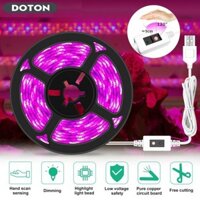 Doton Đèn Led Grow Dải Đèn Chống Thấm Nước Tiết Kiệm Năng Lượng Toàn Phổ Đèn Trồng Cây Trong Nhà Rau