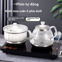 Double Added Full Automatic Home Bottom Upper Water One Piece Pha Lò điện Bàn trà nhúng