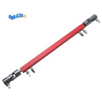 Double Kick Drum Pedal Drive Shaft Thép Bass Drum Pedal Linkage Connector Arm, Màu đỏ Dễ sử dụng