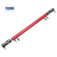 Double Kick Drum Pedal Drive Shaft Thép Bass Drum Pedal Linkage Connector Arm, Màu đỏ Dễ sử dụng