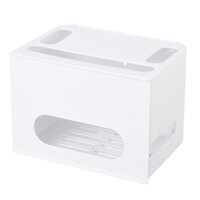 Double Layers Drawer Type Wifi Router Storage Box Wire Board Storage Protection Shell Cable Organization